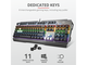 Клавиатури Trust GXT 877 Scarr Mechanical Gaming Keyboard