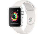 Смарт часовници Apple Watch 3 GPS Silver Aluminium Case with White Sport Band 