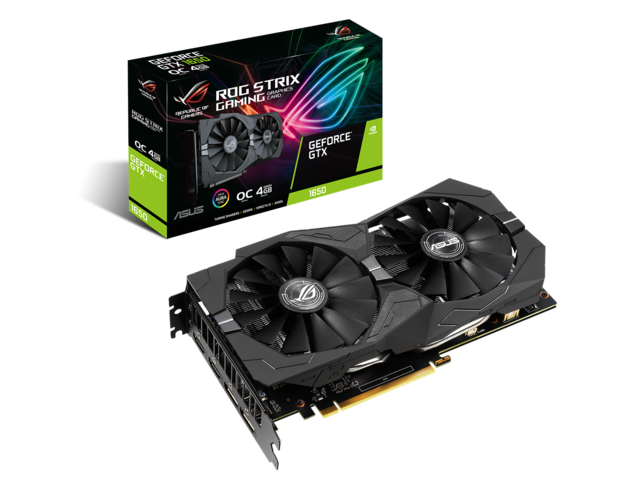 Видео карти Asus ROG STRIX GTX 1650 OC EDITION