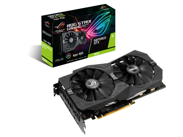 Видео карти Asus ROG STRIX GTX 1650 Advanced edition
