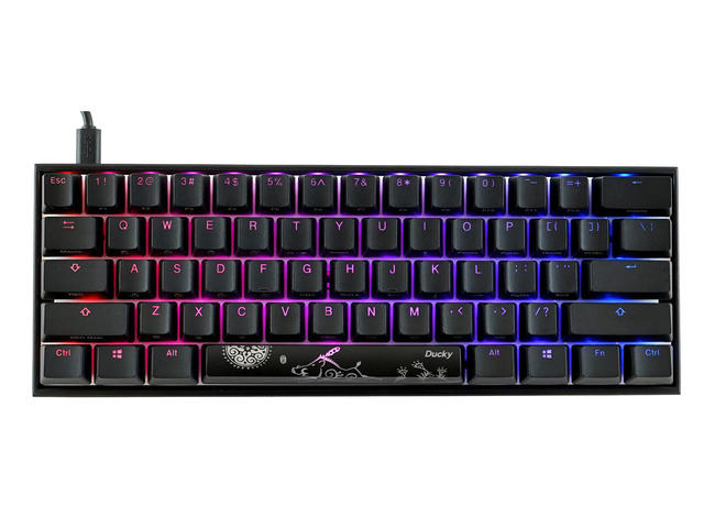 Клавиатури Ducky One 2 Mini Mecha V2 RGB MX Cherry Red RGB LED PBT Double-Shot