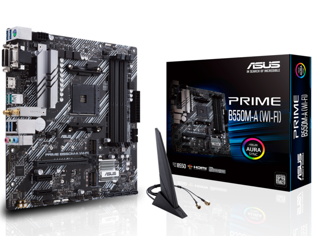 Дънни платки ASUS Prime B550M-A (WiFi)