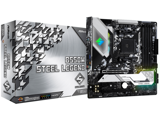 Дънни платки ASRock B550M Steel Legend