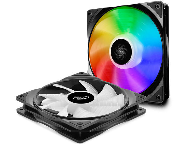 Вентилатори DeepCool 2-in-1 140mm CF140 ARGB