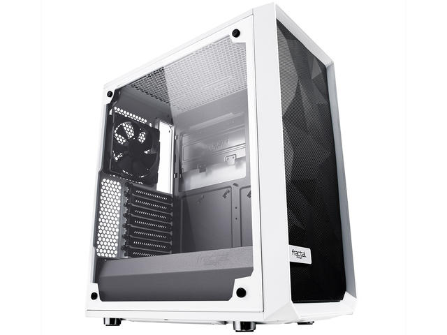 Кутии Fractal Design Meshify C White - Clear Tempered Glass