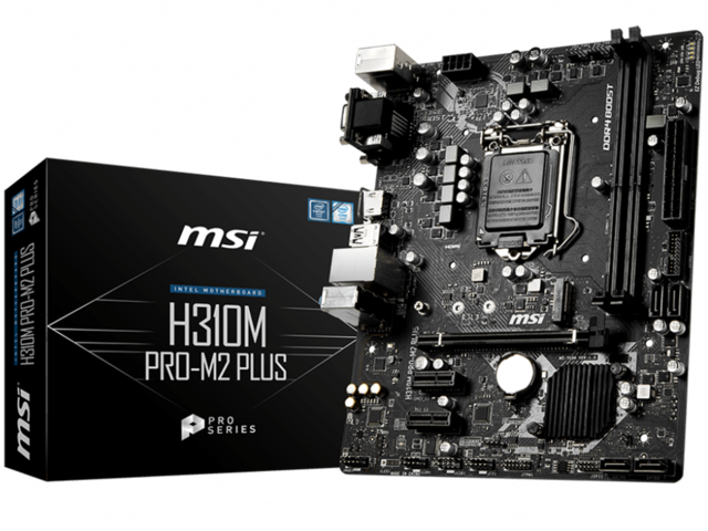Дънни платки MSI H310M PRO-M2 PLUS