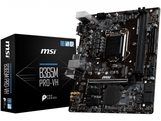 Дънни платки MSI B365M PRO-VH