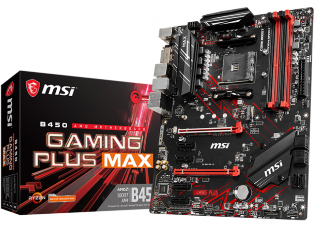 Дънни платки MSI B450 GAMING PLUS MAX