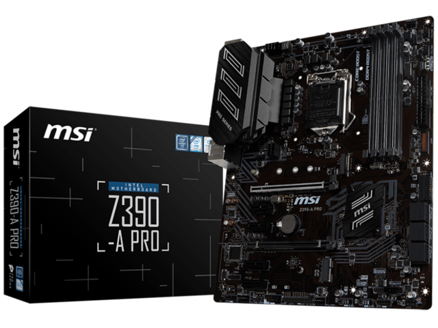 Дънни платки MSI Z390-A PRO