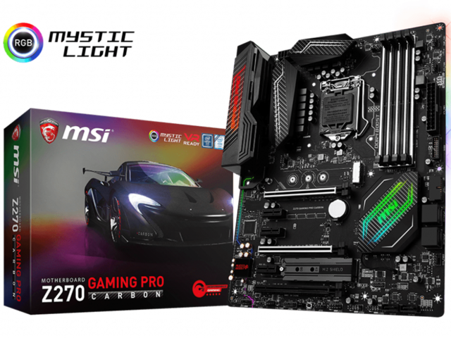Дънни платки MSI Z270 GAMING PRO CARBON