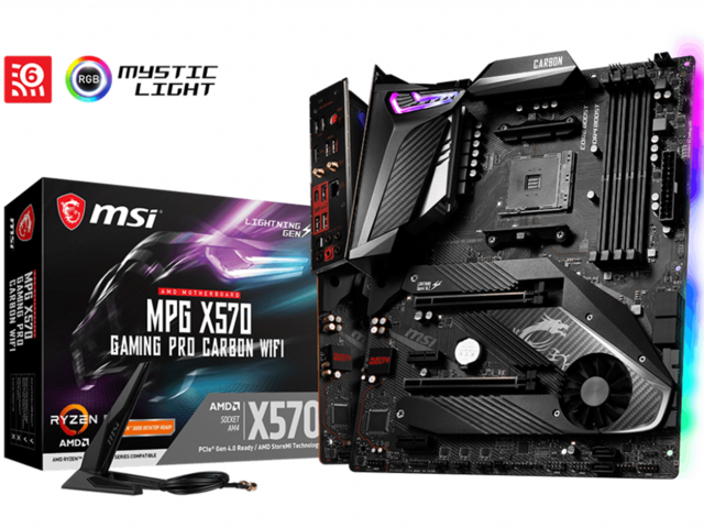 Дънни платки MSI MPG X570 GAMING PRO CARBON WiFi