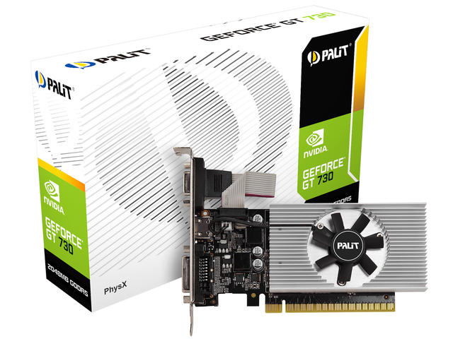Видео карти Palit  GeForce GT 730 2G GDDR5