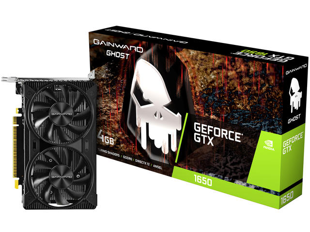 Видео карти Gainward GeForce GTX 1650 4GB Ghost
