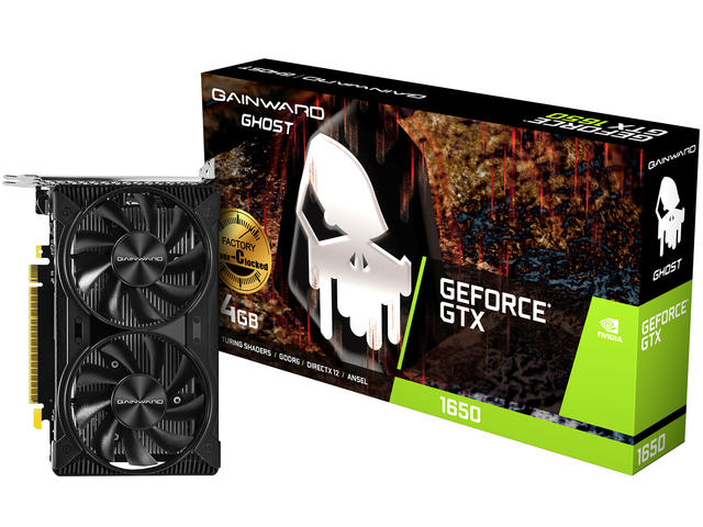 Видео карти Gainward GeForce GTX 1650 4GB Ghost OC