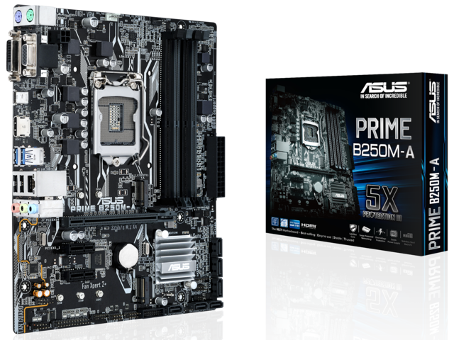 Дънни платки ASUS PRIME B250M-A