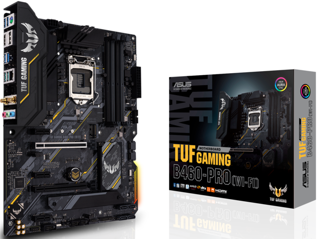 Дънни платки ASUS TUF GAMING B460-PRO (WiFi)