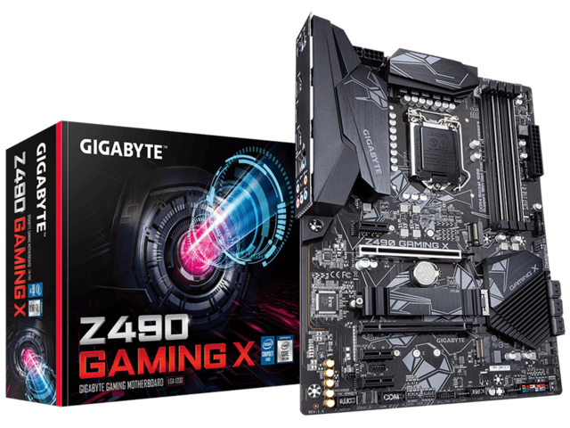 Дънни платки GIGABYTE Z490 GAMING X