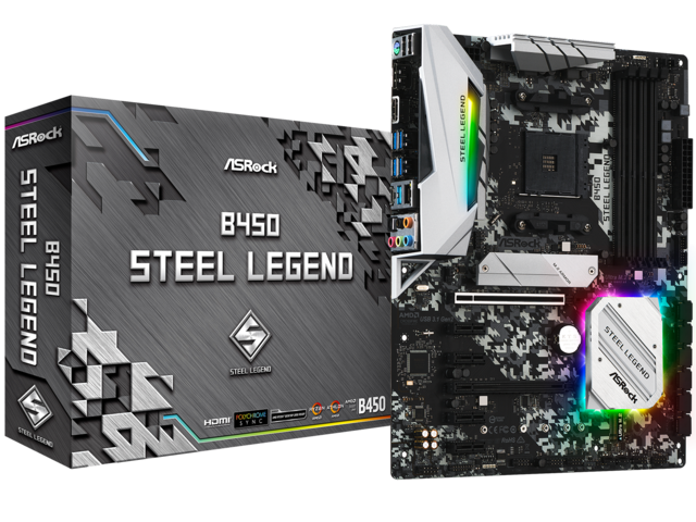 Дънни платки ASRock B450 Steel Legend