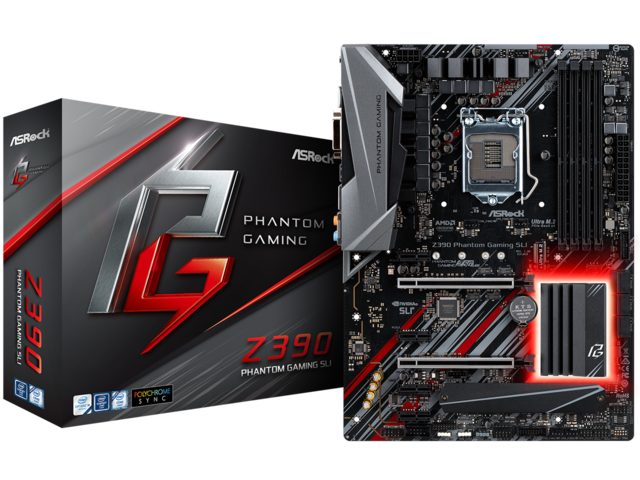 Дънни платки ASRock Z390 Phantom Gaming SLI