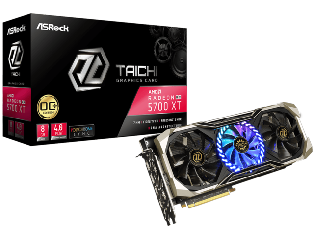 Видео карти ASRock Radeon RX 5700 XT TAICHI X 8G OC+