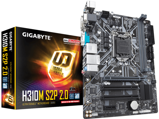 Дънни платки GIGABYTE H310M S2P 2.0