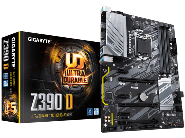 Дънни платки GIGABYTE Z390 D