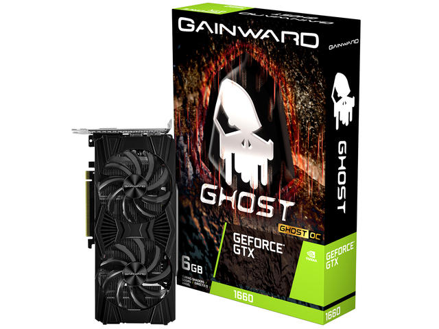 Видео карти Gainward GeForce GTX 1660 Ghost OC
