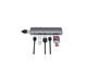 USB Хъб Satechi Aluminium TYPE-C PRO Hub (HDMI 4K,PassThroughCharging,2x USB3.0,2xSD,ThunderBolt 3) - Space Grey