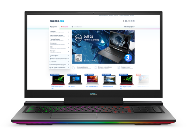 Лаптопи Dell G7 17 7700