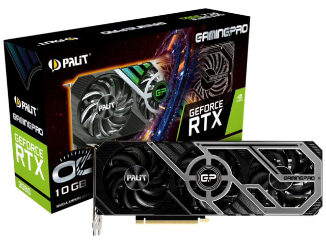 Видео карти Palit GeForce RTX 3080 GamingPro OC