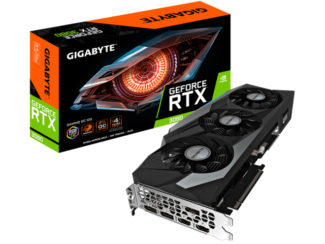 Видео карти Gigabyte GeForce RTX 3080 Gaming OC