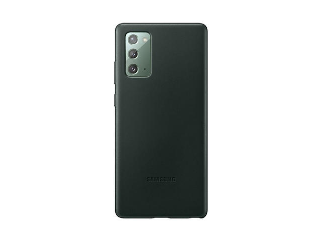 Калъфи Samsung Galaxy Note20 Leather Cover Green