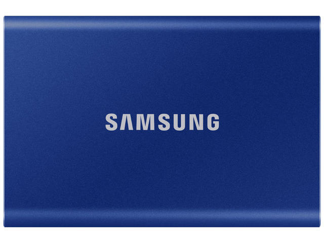 Външни HDD 2TB Samsung T7 Portable SSD в синьо