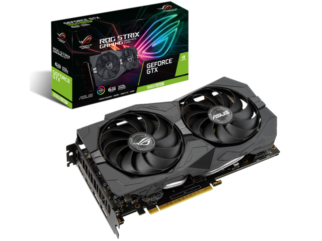 Видео карти Asus ROG Strix GTX 1660 Super 6GB