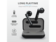 Слушалки TRUST Primo Touch Bluetooth Wireless Earphones - black