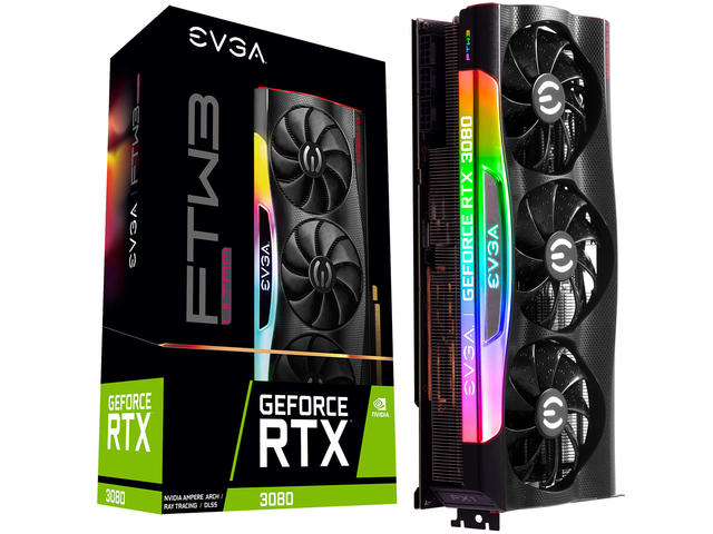 Видео карти EVGA GeForce RTX 3080 FTW3 ULTRA GAMING
