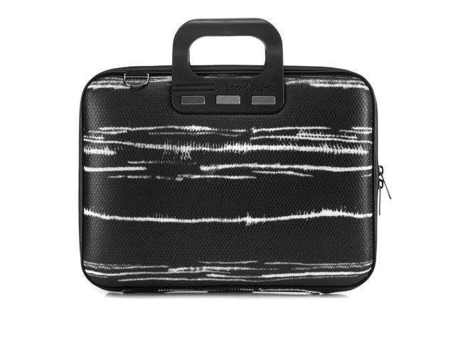 Чанти за Лаптопи Bombata Mediobombata Black&White 13" - 14" Black