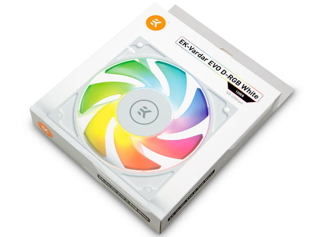 Вентилатори EKWB Vardar EVO 120ER D-RGB White (500-2200rpm)
