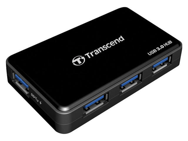 USB Хъб Transcend 4-портов HUB USB 3.0