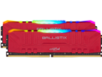 Оперативна памет 16GB (2x8GB) DDR4 3200MHz Crucial Ballistix Red RGB