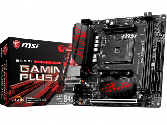 Дънни платки MSI B450I GAMING PLUS AC