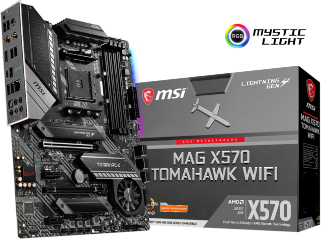 Дънни платки MSI MAG X570 TOMAHAWK WIFI