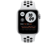 Смарт часовници Apple Watch Nike S6 GPS, 40mm Silver Aluminium Case with Pure Platinum/Black Nike Sport Band - Regular