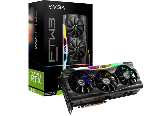 Видео карти EVGA GeForce RTX 3070 FTW3 ULTRA GAMING