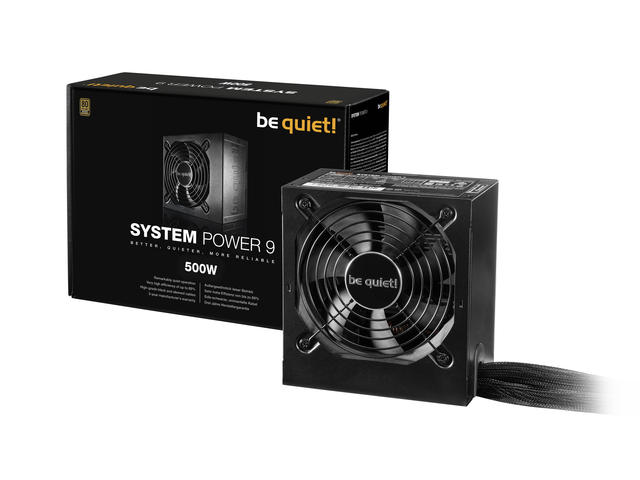 Захранвания за компютри be quiet! System Power 9 Bronze 500W