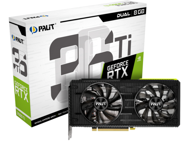 Видео карти Palit GeForce RTX 3060 Ti Dual