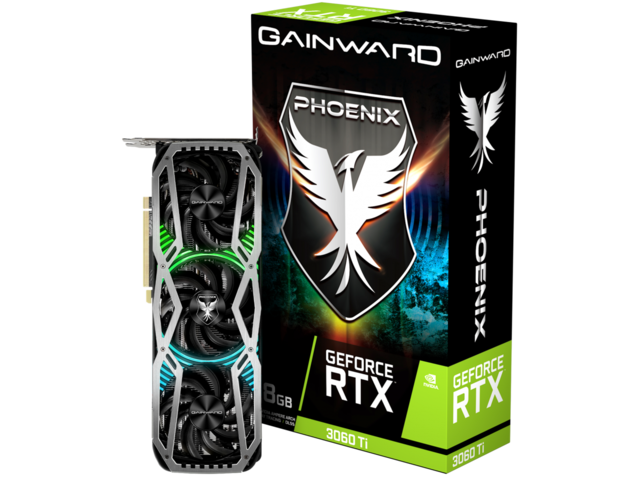 Видео карти Gainward GeForce RTX 3060 Ti Phoenix