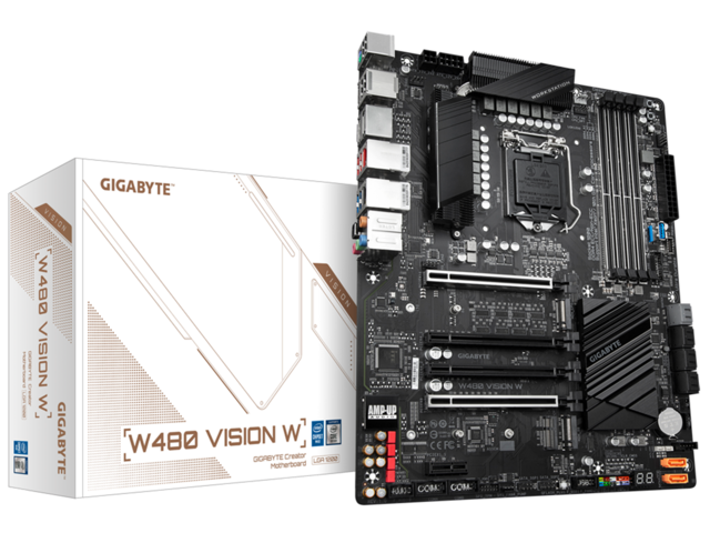 Дънни платки GIGABYTE W480 VISION W
