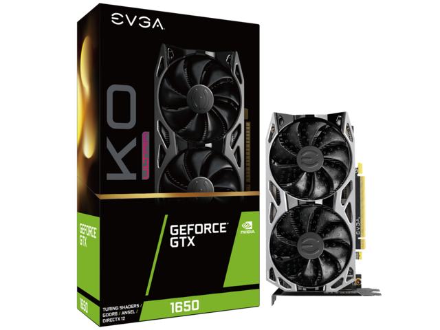 Видео карти EVGA GeForce GTX 1650 KO ULTRA GAMING