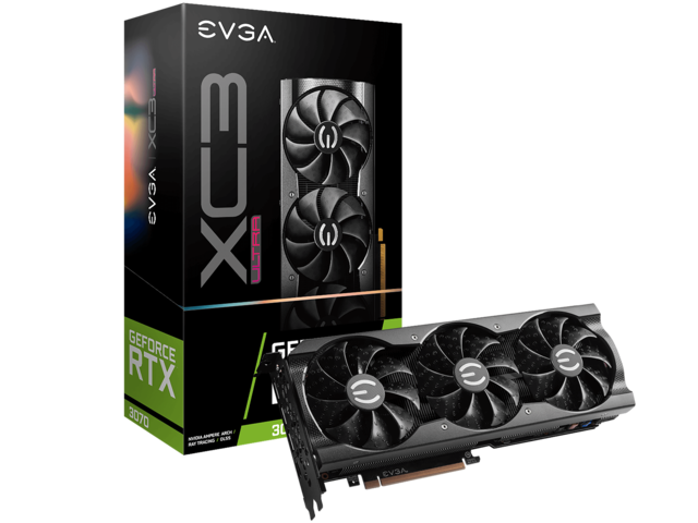 Видео карти EVGA GeForce RTX 3070 XC3 ULTRA GAMING